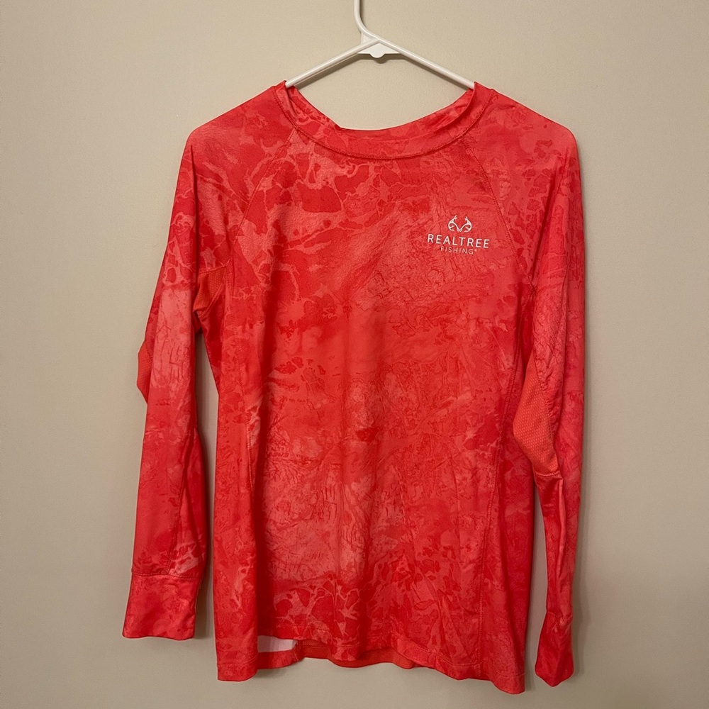 Realtree Bright Red Long Sleeve Tee